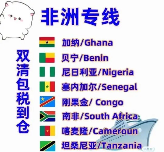 非洲專線 非洲海運(yùn)船期查詢 非洲空運(yùn)貨物追蹤 非洲?？章?lián)運(yùn)雙清包稅門到門
