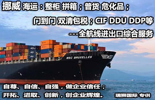挪威貨貨運代理 挪威國際物流公司  挪威進(jìn)出口報關(guān)公司 挪威國際貨運代理有限公司