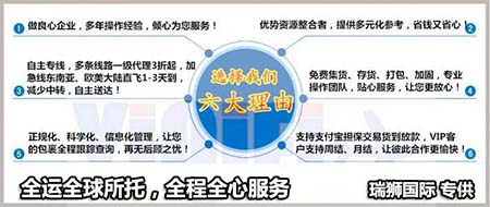 瑞獅國際經(jīng)營范圍：  國際船舶運輸、國際海運無船承運、國際船舶管理；國際快遞、國內(nèi)快遞（郵政企業(yè)專營業(yè)務(wù)除外）；海上、陸路、航空國際貨運代理；國內(nèi)貨運代理；倉儲；貨物及技術(shù)進(jìn)出口；批發(fā)業(yè)、零售業(yè)；實業(yè)投資。